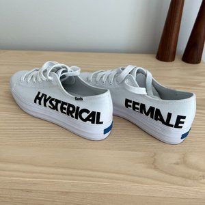 Keds x Rachel Antonoff HYSTERICAL FEMALE Platform Sneakers (Size 6)